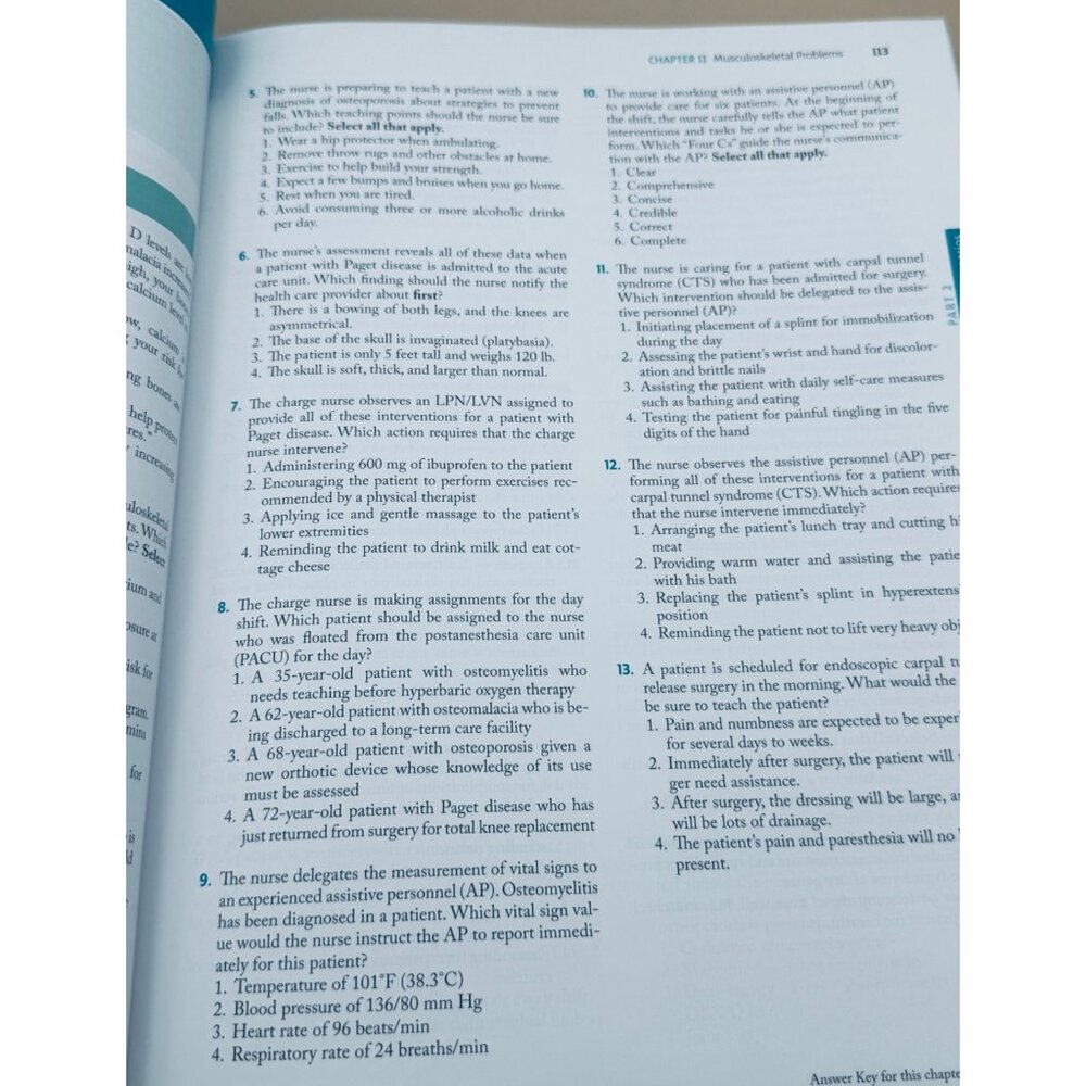 Prioritization, Delegation, and Assignment: Practice Exercises for the Nclex Rn - Picture 6 of 12